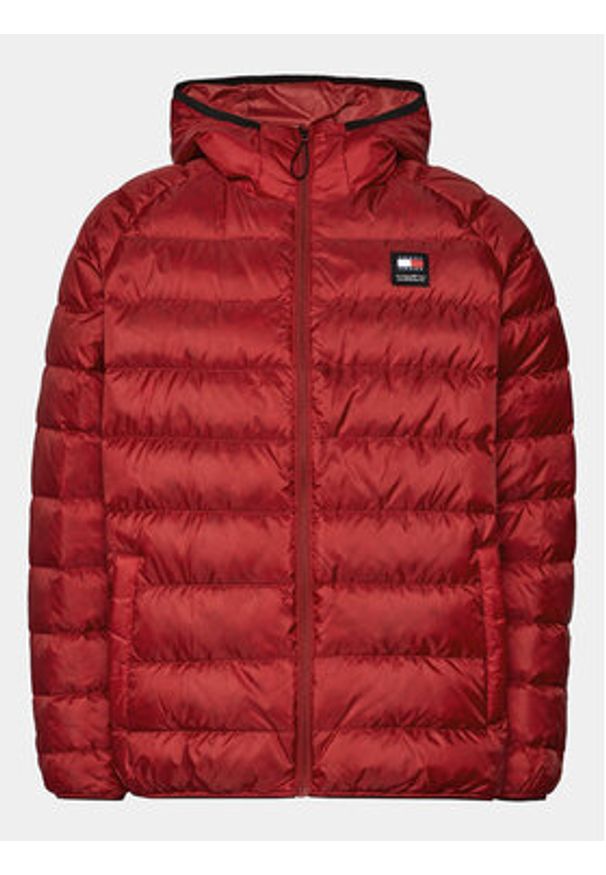 Tommy Jeans Kurtka przejściowa DM0DM17882 Czerwony Regular Fit. Kolor: czerwony. Materiał: syntetyk