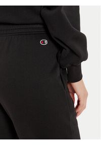 Champion Spodnie dresowe 117583 Czarny Regular Fit. Kolor: czarny. Materiał: bawełna #4