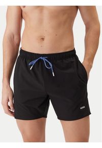BOSS Szorty kąpielowe Tio 50491601 Czarny Regular Fit. Kolor: czarny. Materiał: syntetyk #1