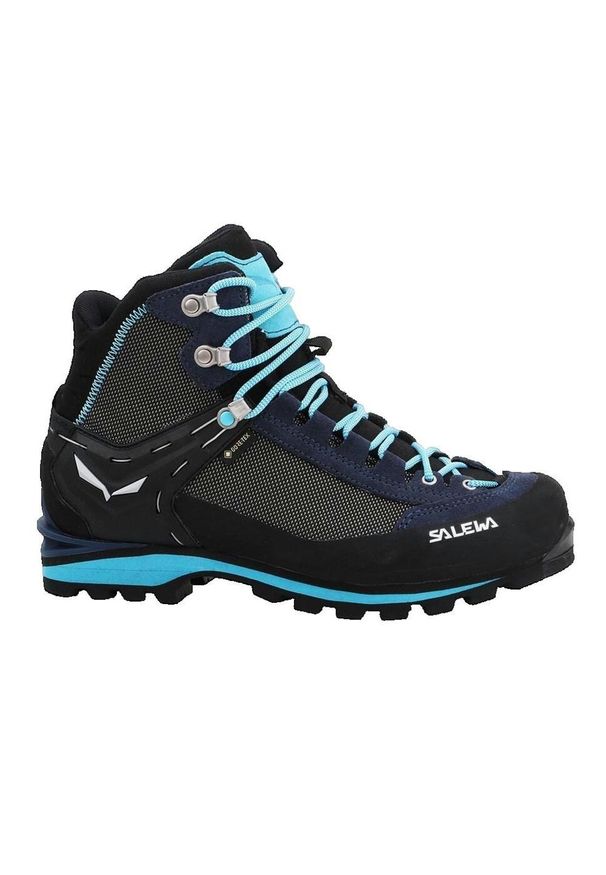 Damskie buty górskie Salewa Crow GTX. Kolor: niebieski. Styl: sportowy