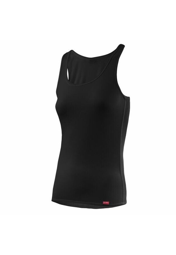 LOFFLER - Damski tank top Löffler Transtex® Light. Kolor: czarny. Długość rękawa: bez rękawów. Styl: sportowy