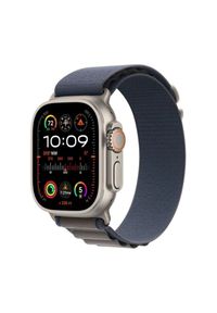 APPLE - Smartwatch Apple Watch Ultra 2 GPS + Cellular 49mm Titanium Case Alpine Loop Large Niebieski (mreq3cs/a). Rodzaj zegarka: smartwatch. Kolor: niebieski