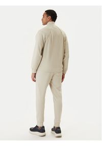 BOSS Dres 50555906 Beżowy Regular Fit. Kolor: beżowy. Materiał: syntetyk, bawełna #4
