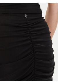 Guess Spódnica mini W5YD56 KCZC2 Czarny Regular Fit. Kolor: czarny. Materiał: syntetyk #5