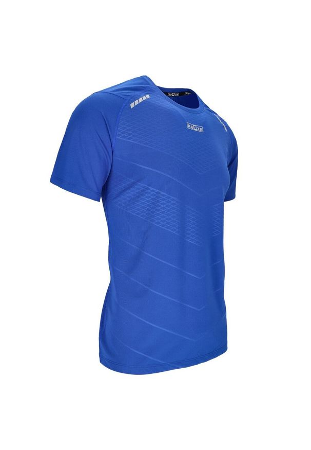Koszulka piłkarska męska KEEZA Lider. Kolor: niebieski. Sport: piłka nożna