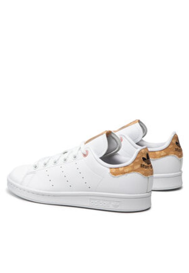 Adidas - adidas Sneakersy Disney Stan Smith W GZ6251 Biały. Kolor: biały. Materiał: skóra. Wzór: motyw z bajki. Model: Adidas Stan Smith