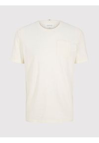 Tom Tailor T-Shirt 1031593 Beżowy Regular Fit. Kolor: beżowy. Materiał: bawełna #3