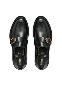 Geox Mokasyny D Walk Pleasure D46TGC 00043 C9999 Czarny. Kolor: czarny. Materiał: skóra #6