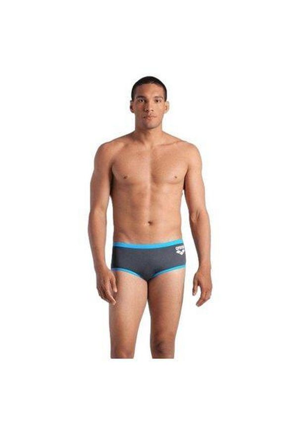 Szorty kąpielowe Arena One Big Logo Low. Kolor: wielokolorowy, niebieski, szary