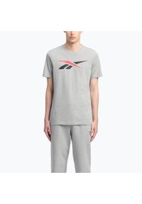 Reebok Fitness - Koszulka Reebok Gs Vector Tee. Kolor: szary. Sport: fitness #1