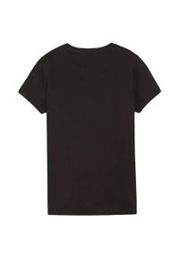 Puma - T-shirt Damski ESS+Script. Kolor: czarny