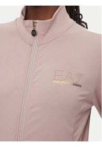 EA7 Emporio Armani Bluza 8NTM43 TJ9RZ U4079 Różowy Regular Fit. Kolor: różowy. Materiał: syntetyk #4