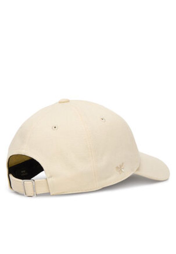 Weekend Max Mara Czapka z daszkiem 2615571044650 Écru. Kolor: kremowy. Materiał: bawełna