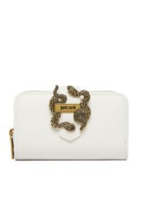 Just Cavalli Portfel 80RA5PA4 ZSA89 Biały. Kolor: biały. Materiał: skóra #1