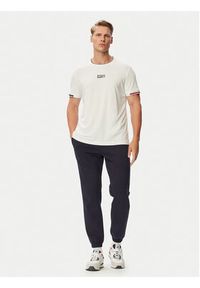 Beverly Hills Polo Club T-Shirt P-SS26M-TS0172 Biały Regular Fit. Typ kołnierza: polo. Kolor: biały. Materiał: syntetyk #4