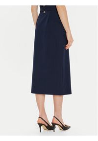 TwinSet - TWINSET Spódnica ołówkowa 242TP2153 Granatowy Regular Fit. Kolor: niebieski. Materiał: syntetyk #5