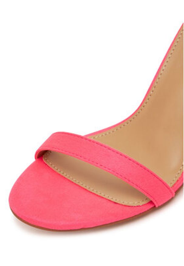 DeeZee Sandały 7026-5A Różowy. Kolor: różowy. Materiał: materiał