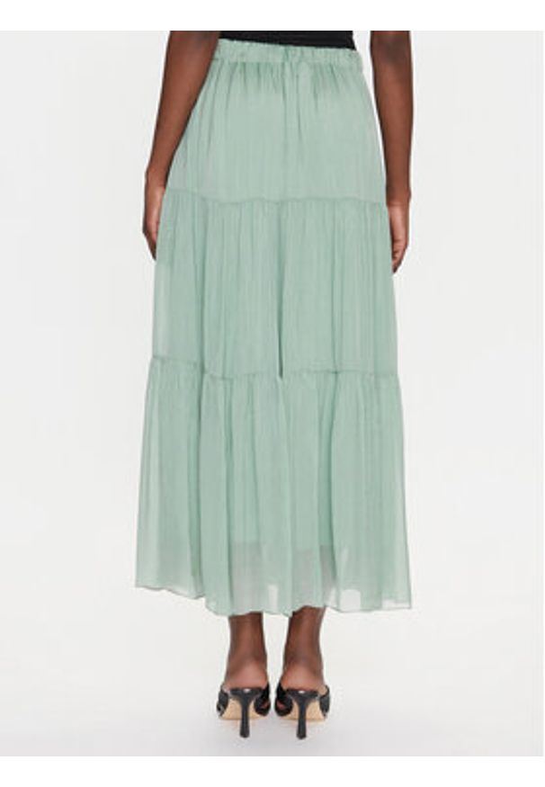 Dixie Spódnica maxi G207W007A Zielony Regular Fit. Kolor: zielony. Materiał: jedwab