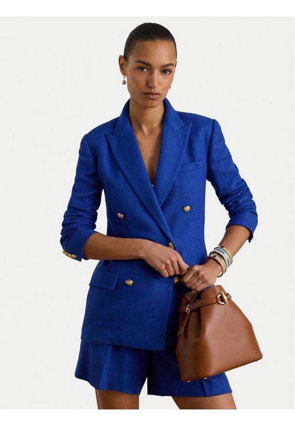 Lauren Ralph Lauren - LAUREN RALPH LAUREN Torebka 431982787002 Brązowy. Kolor: brązowy. Materiał: skórzane