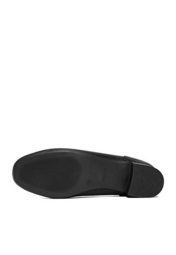 Rieker Czółenka 43453-00 Czarny. Kolor: czarny. Materiał: skóra