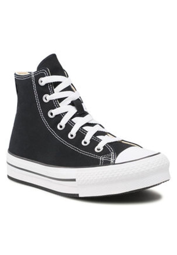 Converse Trampki Chuck Taylor All Star Eva Lift Hi 272855C Czarny. Kolor: czarny. Materiał: materiał