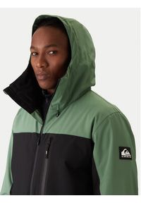 Quiksilver Kurtka snowboardowa Sycamore Block EQYTJ03503 Zielony Relaxed Fit. Kolor: zielony. Materiał: syntetyk. Sport: snowboard #6