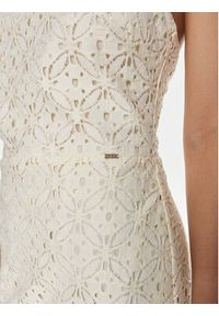 Gaudi Sukienka letnia 411FD15032 Biały Regular Fit. Kolor: biały. Materiał: bawełna. Sezon: lato #4