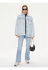 Calvin Klein Jeans Kurtka jeansowa J20J222791 Niebieski Oversize. Kolor: niebieski. Materiał: bawełna #3
