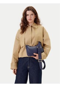 Emporio Armani Torebka EW000539 AF12036 MB051 Granatowy. Kolor: niebieski. Materiał: skórzane #1