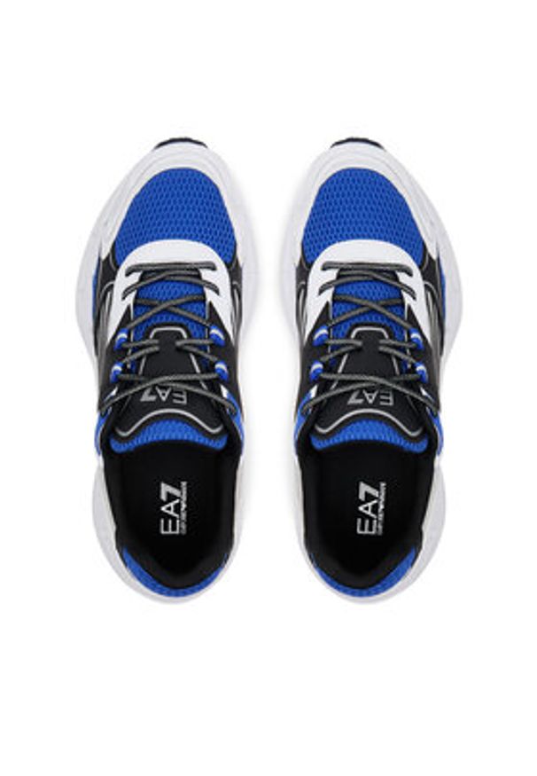 EA7 Emporio Armani Sneakersy X8X236 XK424 R948 Biały. Kolor: biały. Materiał: skóra