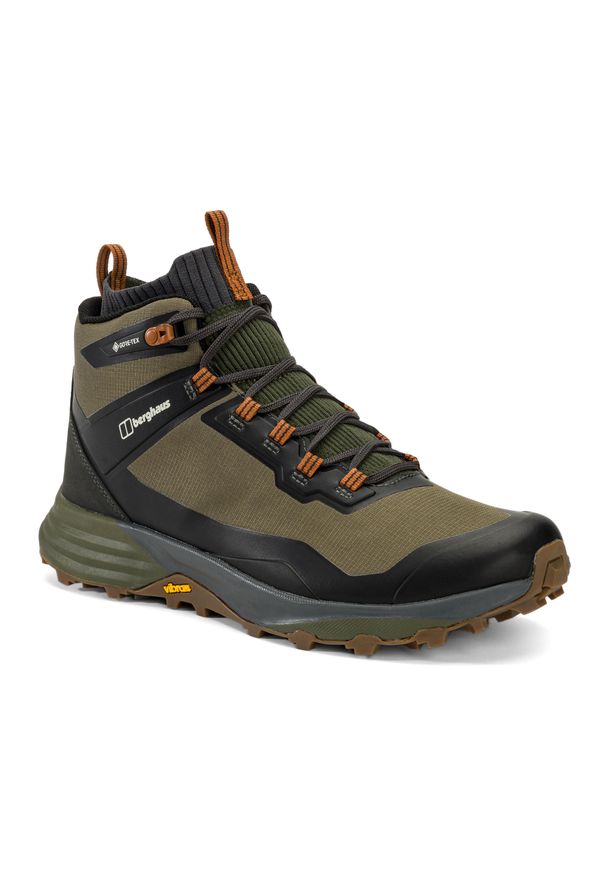 Buty turystyczne męskie Berghaus Vc22 Mid GTX. Kolor: zielony