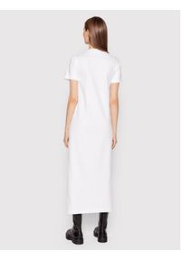 Calvin Klein Jeans Sukienka codzienna J20J218789 Biały Regular Fit. Okazja: na co dzień. Kolor: biały. Materiał: bawełna. Typ sukienki: proste. Styl: casual #3