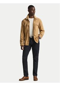 Polo Ralph Lauren T-Shirt 710671438524 Écru Slim Fit. Typ kołnierza: polo. Materiał: bawełna #4