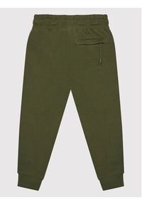 Guess Spodnie dresowe L2RQ15 K6ZS1 Zielony Regular Fit. Kolor: zielony. Materiał: bawełna