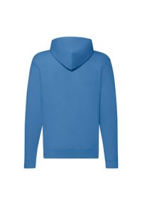 FRUIT OF THE LOOM - Klasyczna Kurtka Z Kapturem Dla Dorosłych Unisex. Typ kołnierza: kaptur. Kolor: niebieski