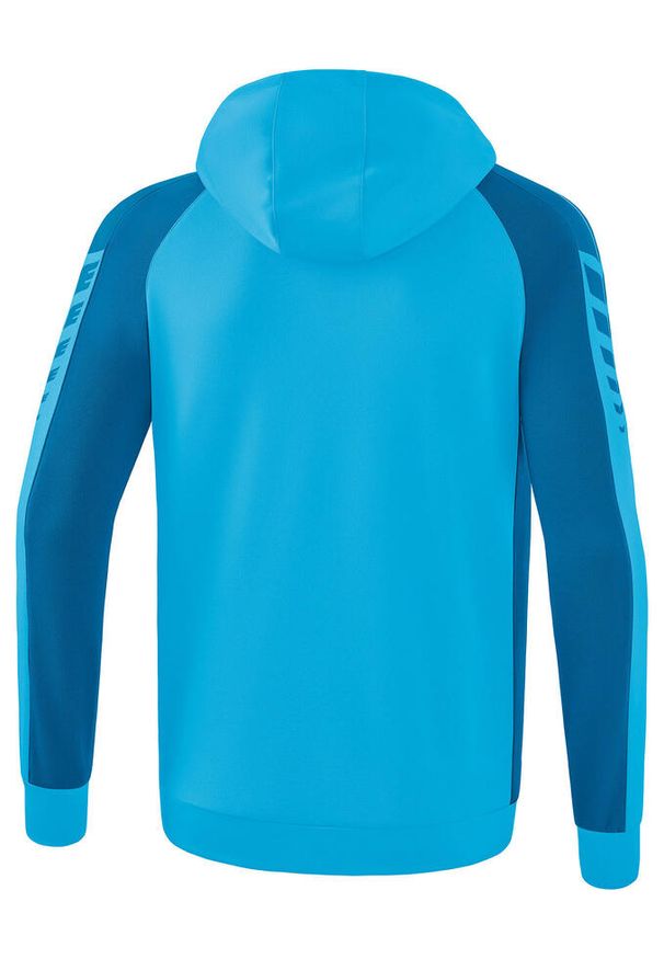 ERIMA - Dziecięca bluza treningowa Erima Six Wings. Typ kołnierza: kaptur. Kolor: wielokolorowy, niebieski, zielony. Sport: piłka ręczna