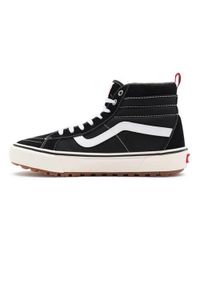 Buty do chodzenia męskie Vans UA SK8HI MTE1. Wysokość cholewki: za kostkę. Kolor: czarny, wielokolorowy. Materiał: skóra, materiał. Szerokość cholewki: normalna. Sport: turystyka piesza