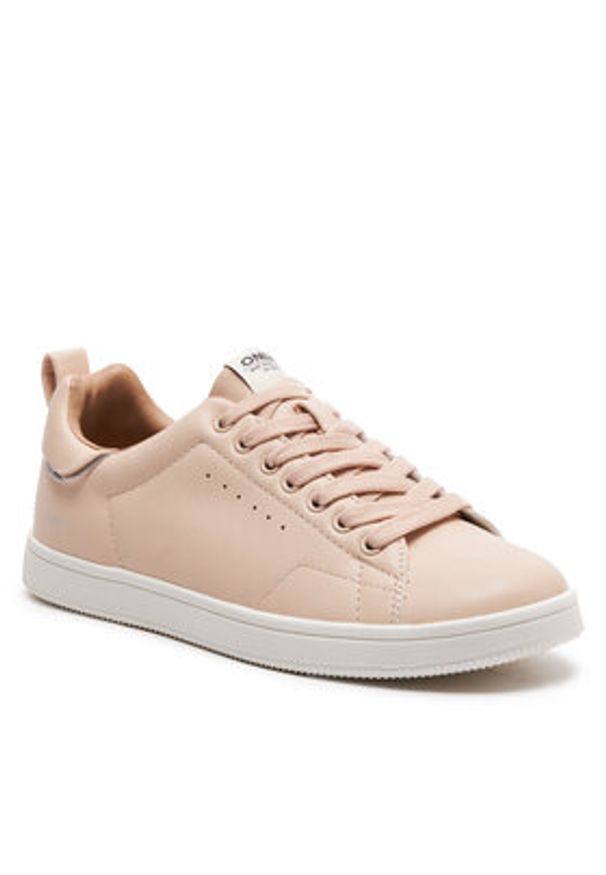 ONLY Shoes Sneakersy Onlshilo 15184294 Różowy. Kolor: różowy. Materiał: skóra