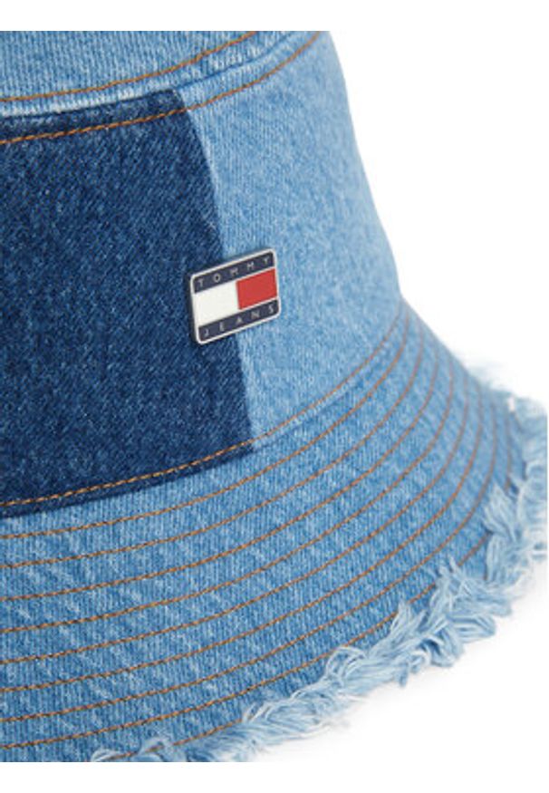 Tommy Jeans Kapelusz AW0AW18363 Niebieski. Kolor: niebieski. Materiał: bawełna