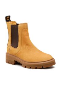 Timberland Sztyblety Cortina Valley Chelsea TB0A5VAG231 Brązowy. Kolor: brązowy. Materiał: nubuk, skóra #1