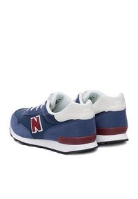 New Balance Sneakersy GC515WN Granatowy. Kolor: niebieski. Materiał: materiał