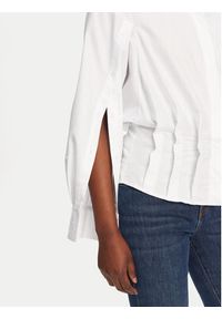 Elisabetta Franchi Koszula CA09852E2 100 Biały Regular Fit. Kolor: biały. Materiał: bawełna #3