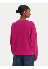 DKNY Sport Bluza DP6T1561 Różowy Oversize. Kolor: różowy. Materiał: bawełna. Styl: sportowy #2