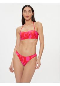 Seafolly Góra od bikini CheckIn 30877 Czerwony. Kolor: czerwony. Materiał: syntetyk