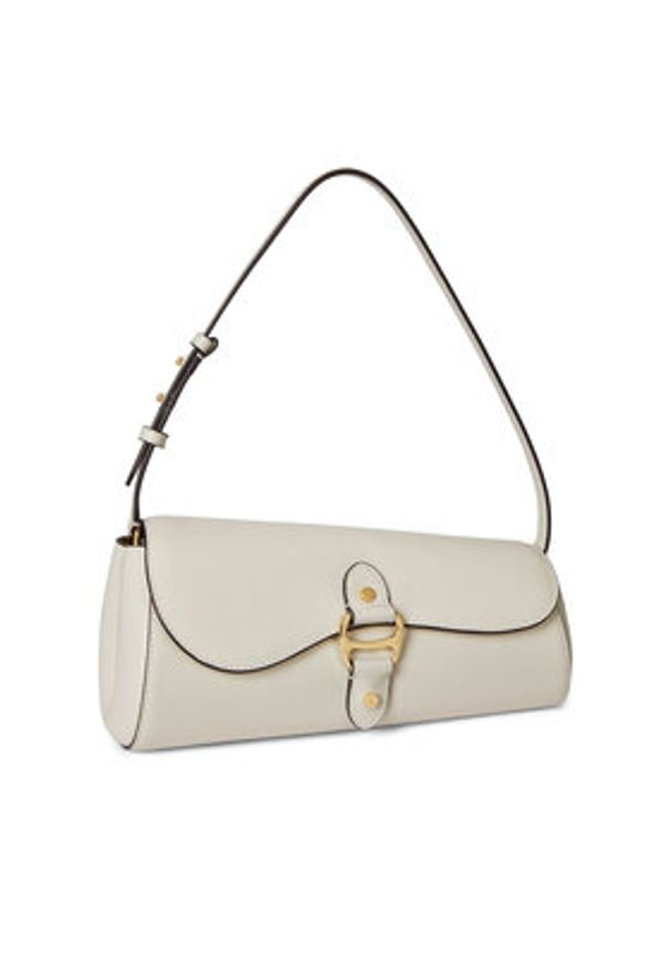 Lauren Ralph Lauren - LAUREN RALPH LAUREN Torebka 431977487004 Biały. Kolor: biały. Materiał: skórzane