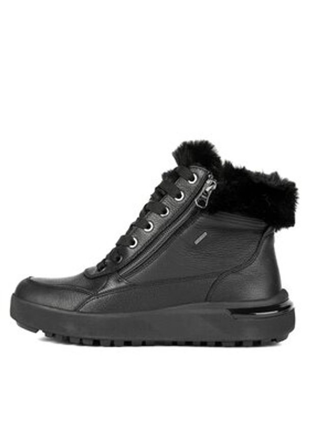 Geox Trzewiki D Dalyla B Abx D26QSA 00046 C9999 Czarny. Kolor: czarny. Materiał: skóra