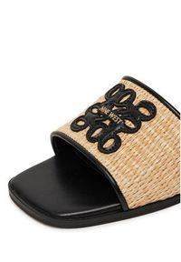 Nine West Sandały CWBFS181-03 Czarny. Kolor: czarny. Materiał: materiał, syntetyk