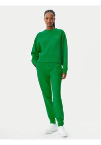 Lacoste Bluza SF5614 Zielony Oversize. Kolor: zielony. Materiał: bawełna #5