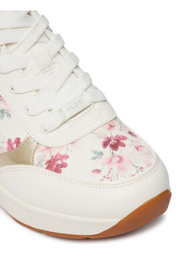 Aldo Sneakersy Iconistep 14195082 Biały. Kolor: biały. Materiał: skóra