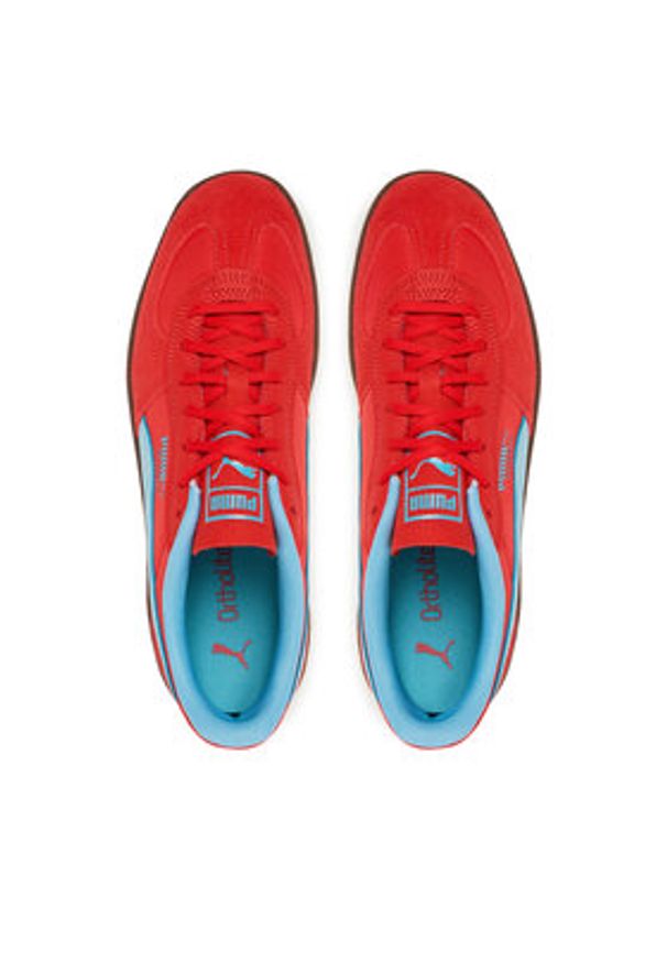 Puma Sneakersy Palermo Pop 403257 01 Czerwony. Kolor: czerwony. Materiał: materiał